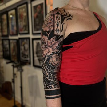 Tough Tiger Tattoo - Sleeve tattoo - Tattoo Near Me - Austin, Texas Tough Tiger Tattoo - Sleeve tattoo - Tattoo Near Me - Austin, Texas