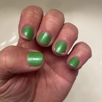 Glo Nail Lounge - Chipped polish within 36 hours. - Nail Salons Near Me - Naperville, Illinois Glo Nail Lounge - Chipped polish within 36 hours. - Nail Salons Near Me - Naperville, Illinois