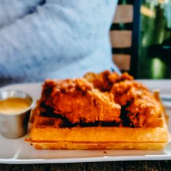 Mess Waffles, Etc. - Chicken & Waffles Regular Size