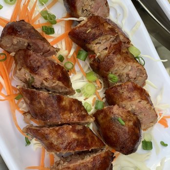 Lotus Kitchen - Lao Spicy Sausage (2) - Laotian Near Me - Mansfield, Texas Lotus Kitchen - Lao Spicy Sausage (2) - Laotian Near Me - Mansfield, Texas