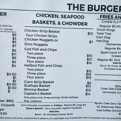 Menu photo 4 The Burger Bar Kalama, WA Menu photo 4 The Burger Bar Kalama, WA
