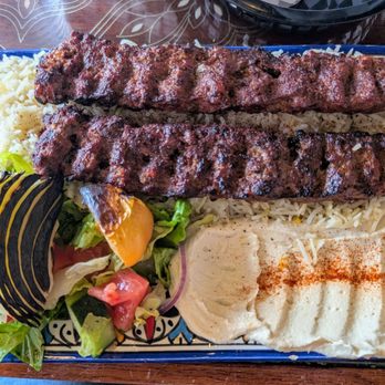Usta Kababgy - Round Rock - Spicy kabob plate $19.99 - Mediterranean Near Me - Round Rock, Texas Usta Kababgy - Round Rock - Spicy kabob plate $19.99 - Mediterranean Near Me - Round Rock, Texas