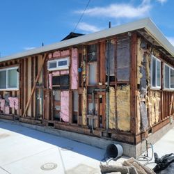 West Valley Structural - Typical dry rot/ repair. (remove stucco repair damage wood and reinstall stucco appropriately)