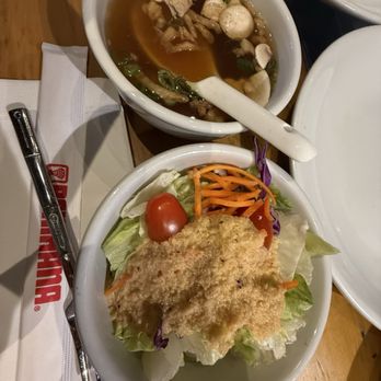 Benihana - Torrance - Their salad dressing & mushroom soup - Sushi Bars Near Me - Torrance, California