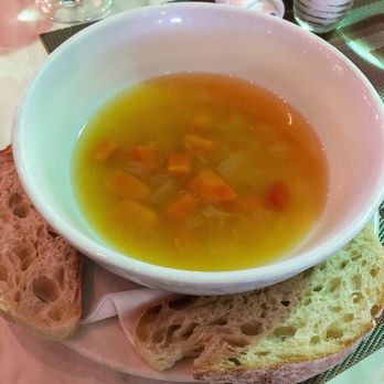 Aura on Lincoln - Vegetable soup (0/5) was a SALT BOMB. Couldn't eat it. Also the portion size have shrunken a lot. $5 - Breakfast & Brunch Near Me - Miami Beach, Florida Aura on Lincoln - Vegetable soup (0/5) was a SALT BOMB. Couldn't eat it. Also the portion size have shrunken a lot. $5 - Breakfast & Brunch Near Me - Miami Beach, Florida