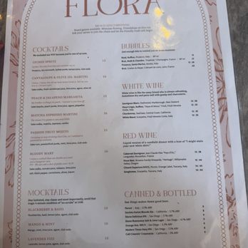 Flora - Menú - Breakfast & Brunch Near Me - San Diego, California Flora - Menú - Breakfast & Brunch Near Me - San Diego, California