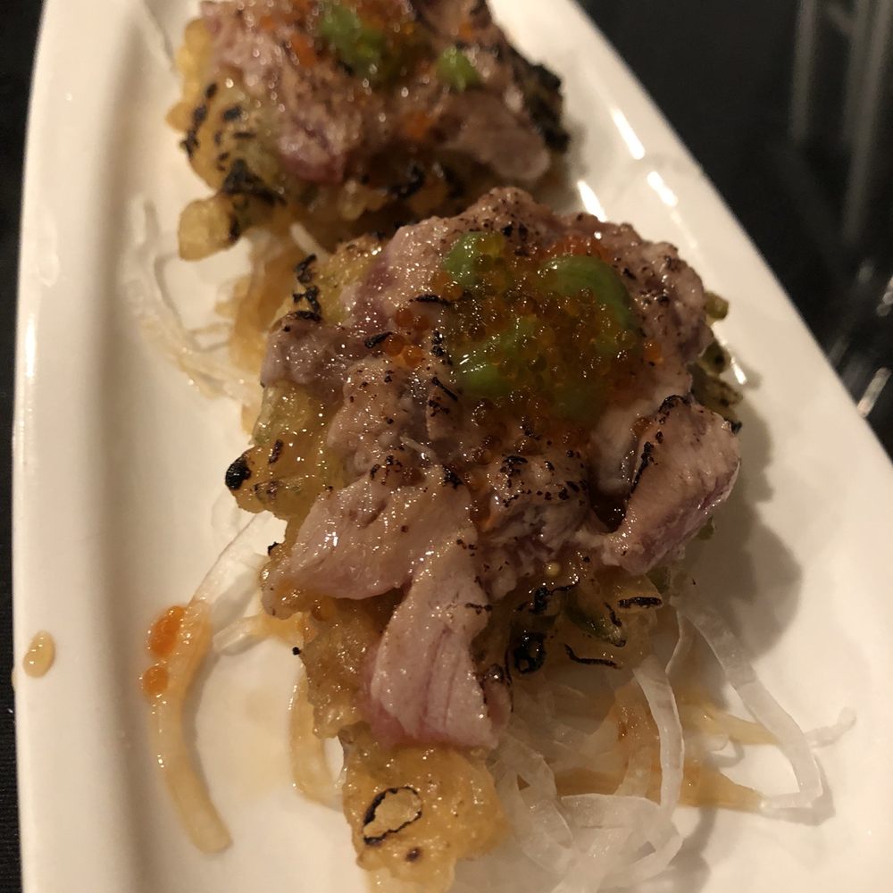 Bashamichi Sushi and Bar - B7. Two Piece Shiso Toro - Japanese Near Me - Millbrae, California Bashamichi Sushi and Bar - B7. Two Piece Shiso Toro - Japanese Near Me - Millbrae, California