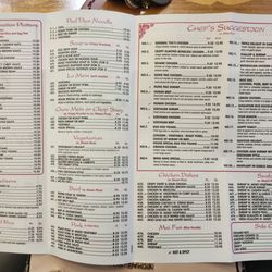 Menu || IG: @misspiggyeats