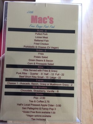 Menu photo 5 Little Mac's Ottawa, ON Menu photo 5 Little Mac's Ottawa, ON