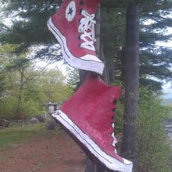 3rd Street Youth Sculpture Park - Converse shoe sculpture
