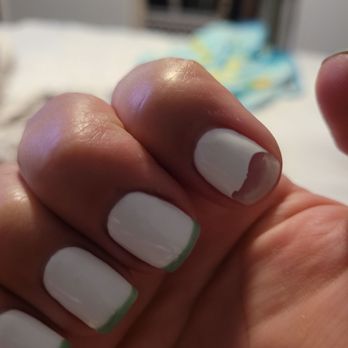 Katella Nails & Spa - Chipped gel within 2 hrs of getting them done. - Nail Salons Near Me - Orange, California Katella Nails & Spa - Chipped gel within 2 hrs of getting them done. - Nail Salons Near Me - Orange, California