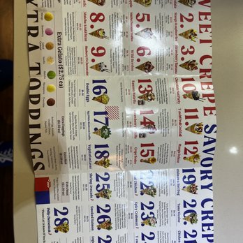 T-Swirl Crepe - Menu - Desserts Near Me - Great Neck, New York T-Swirl Crepe - Menu - Desserts Near Me - Great Neck, New York