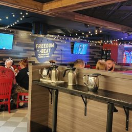 From the bar. Casual dining in the hotel From the bar. Casual dining in the hotel