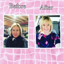 Anna's Hair Studio - What bangs can do! love it! hair by Lauren