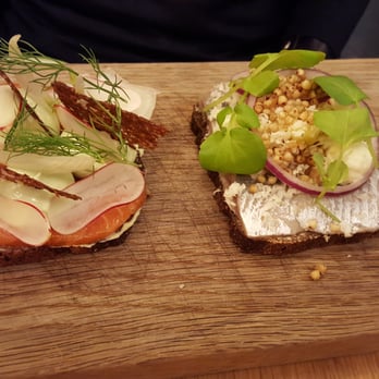 Aamanns Etablissement - Salmon and herring - Open Sandwiches Near Me - Copenhagen, 84