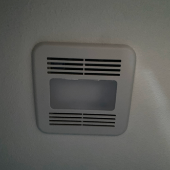 Lorenzo Heating & Cooling - Delta Breez ITG50LED half bathroom fan and light installed by LORENZO. - Heating & Air Conditioning/HVAC Near Me Lorenzo Heating & Cooling - Delta Breez ITG50LED half bathroom fan and light installed by LORENZO. - Heating & Air Conditioning/HVAC Near Me