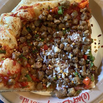 Pizzafari - Sicilian style all vegan pizza. Delicious! - Pizza Near Me - Lake Buena Vista, Florida