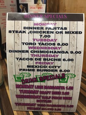 Menu photo 2 Aye Toro Tacos & Tequila Sanford, NC Menu photo 2 Aye Toro Tacos & Tequila Sanford, NC