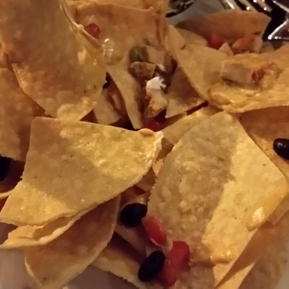 CharBar No 7 - Blackened Chicken Nachos. With no chicken, cheese or anything. Terrible - Bars Near Me - Mint Hill, North Carolina CharBar No 7 - Blackened Chicken Nachos. With no chicken, cheese or anything. Terrible - Bars Near Me - Mint Hill, North Carolina