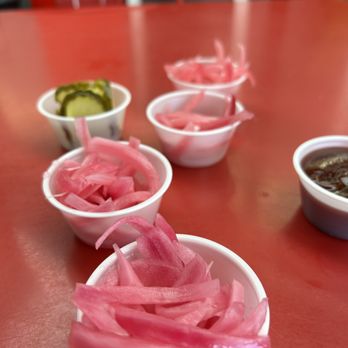 Capelo's Barbecue - mmmm pickles - Barbeque Near Me - Redwood City, California