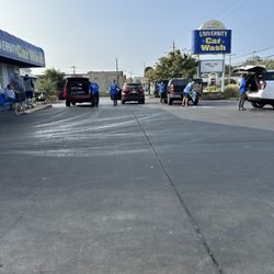 University Car Wash - Wash Time