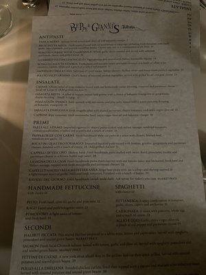 Menu photo 4 Beppe & Gianni's Trattoria Eugene, OR Menu photo 4 Beppe & Gianni's Trattoria Eugene, OR