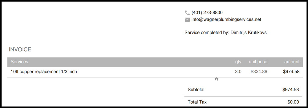 Slide of G W Wagner Plumbing & Heating