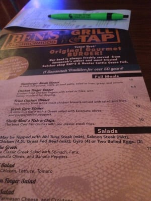 Ben's Neighborhood Grill & Tap by null