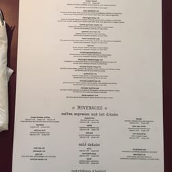 Starlight Cafe - Menu