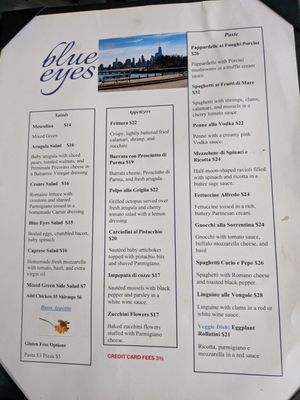 Menu photo 4 Blue Eyes Restaurant Hoboken, NJ