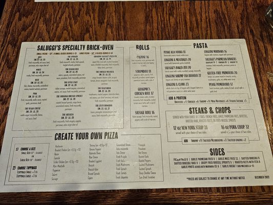 Menu photo 6 Saluggi's East New York, NY