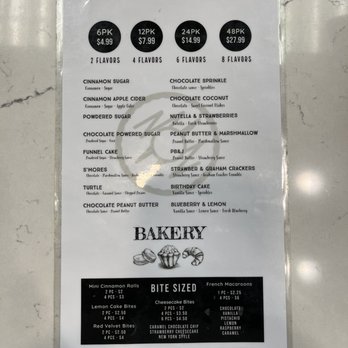 Cafe Dew - Doughnuts and Bakery menu - Coffee & Tea Near Me - Webster, Texas