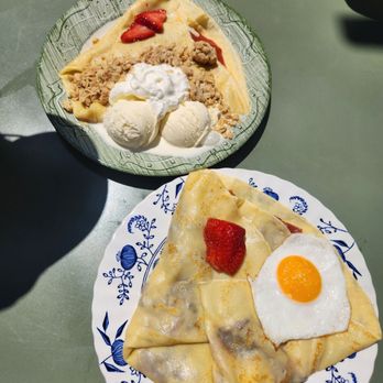 Seven Swans Creperie - Goodfellas & Strawberry Rhubarb crepes - Creperies Near Me - Milwaukee, Wisconsin Seven Swans Creperie - Goodfellas & Strawberry Rhubarb crepes - Creperies Near Me - Milwaukee, Wisconsin