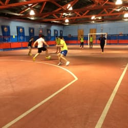 New York Indoor Sports Club - Checking out a soccer game