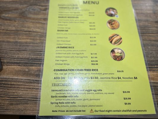 Menu photo 8 Hanoi 36 Streets Sacramento, CA Menu photo 8 Hanoi 36 Streets Sacramento, CA
