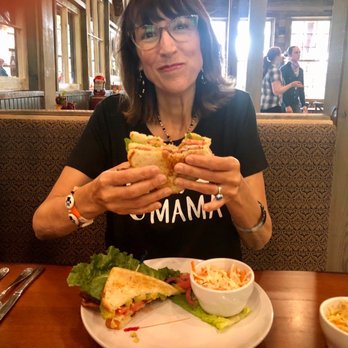 Shepherd's Grill - Eating my lunch. BLTA  with coleslaw - American Near Me - Branson, Missouri