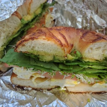 The Last Drop Cafe - Created my own bagel - Bakeries Near Me - Claremont, California