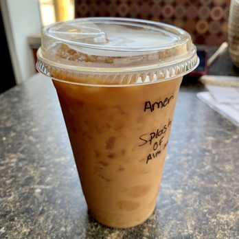 Reality Tuesday Cafe - Iced Americano with almond milk - Coffee & Tea Near Me - Park Hills, Kentucky