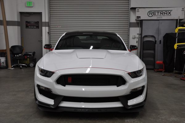 Photo of Immaculate Reflections Auto Detailing - Brentwood, CA, US. Full paint correction and CQuartz Professional coating on this brand new Shelby GT350