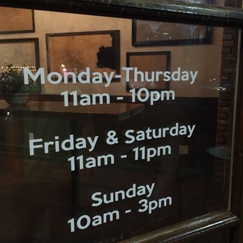 Central Mesa - Hours of Operation - American Near Me - Tuscaloosa, Alabama
