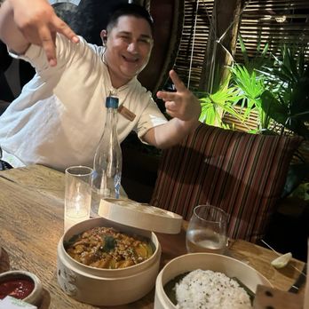 Funky Geisha Cancun - Panang curry and rice - Asian Fusion Near Me - Cancún, ROO Funky Geisha Cancun - Panang curry and rice - Asian Fusion Near Me - Cancún, ROO