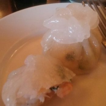 Ginger Cafe - Steamed Bok Choy & Shrimp Dumpling - Asian Fusion Near Me - Gilroy, California