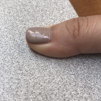 Splash Nail Bar - Phone camera couldn't focus/capture how messy this paint job is - Nail Salons Near Me - Mountlake Terrace, Washington Splash Nail Bar - Phone camera couldn't focus/capture how messy this paint job is - Nail Salons Near Me - Mountlake Terrace, Washington