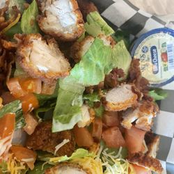 Crispy chicken salad! Yum