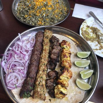Kabobi Grill - Lamb Koubideh, Chicken Koubideh, lamb shish kabob, chicken breast kabob a la carte. - Mediterranean Near Me - Chicago, Illinois