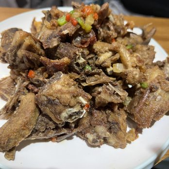 Juqi - Salt Pepper fried Duck Bones - Chinese Near Me - Flushing, New York