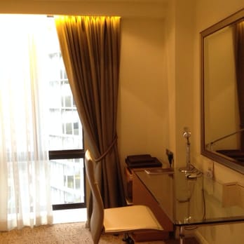 Sofitel - Compact work station with smart tv adjacent to it. - Hotels Near Me - Sydney, NSW