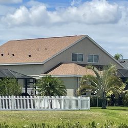 Providential Roofing and Construction - Back view of house