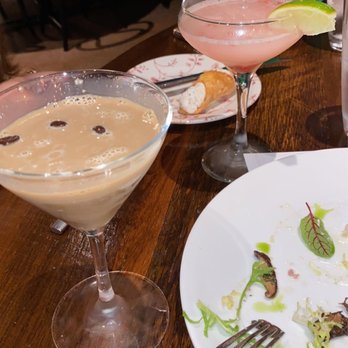 Nonnina - Espresso Martini & a delicious gin cocktail I can't remember the name of. - Italian Near Me - Chicago, Illinois
