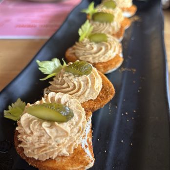Dolores  - Bloody Mary Deviled Eggs - Cocktail Bars Near Me - Long Beach, California